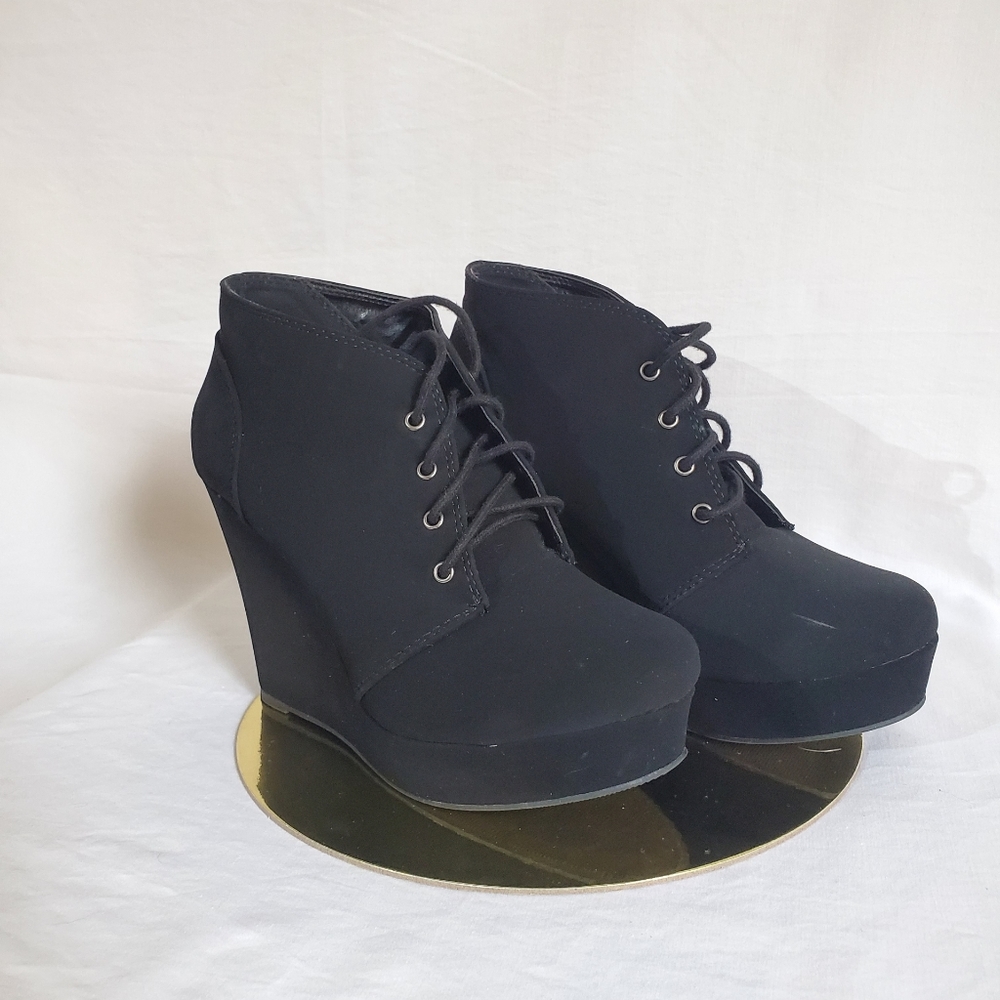 Y Not? Black Booties